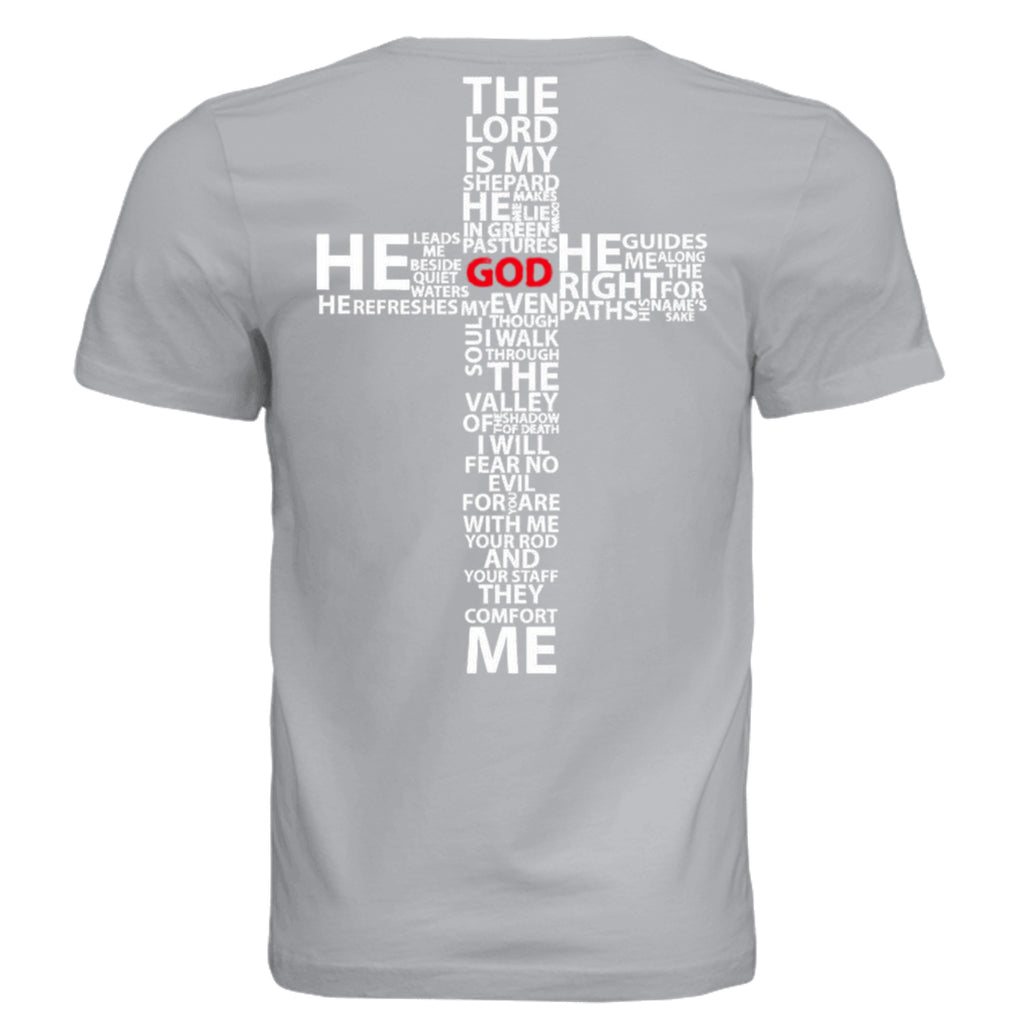 Solid Athletic Grey - 3001C - BACK