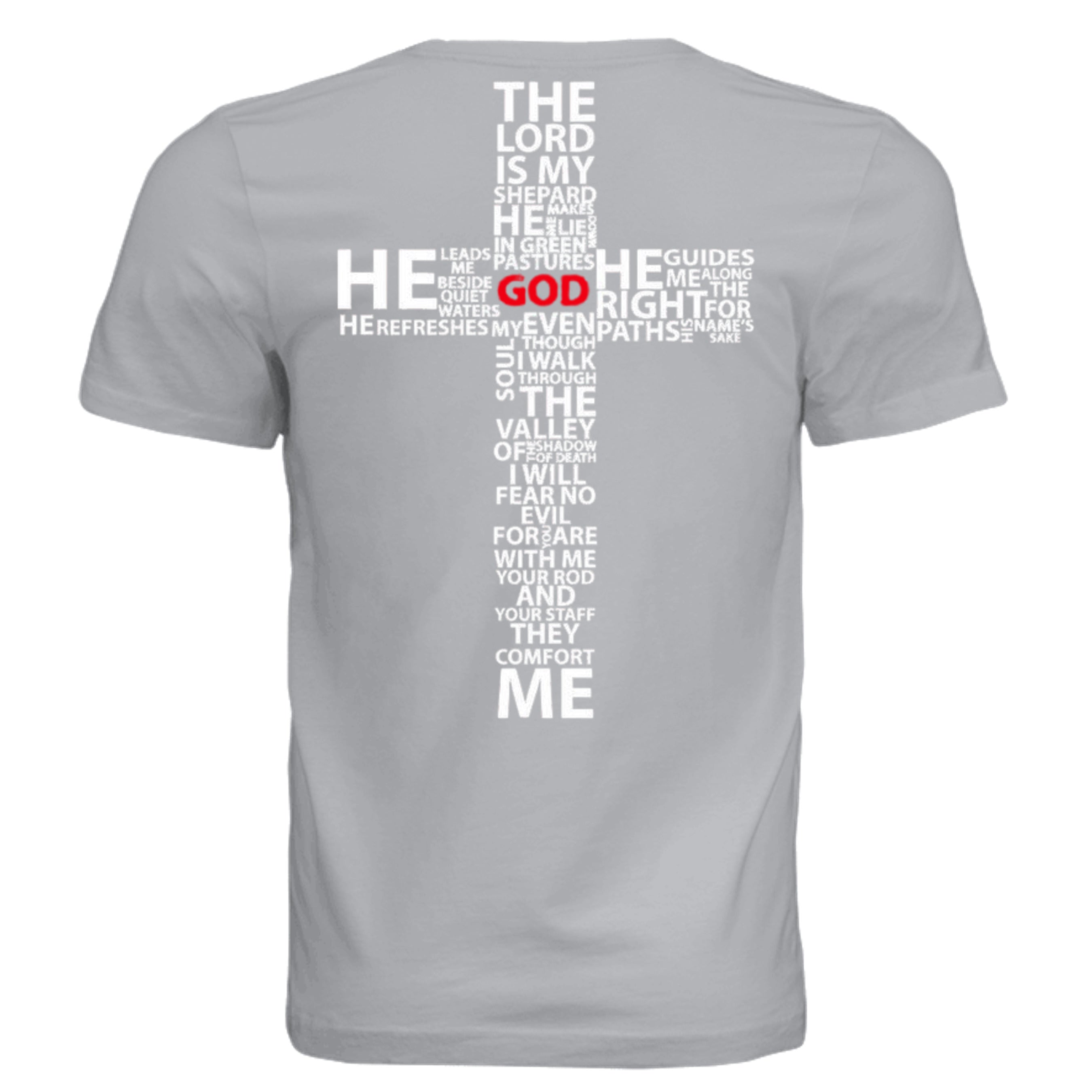 Solid Athletic Grey - 3001C - BACK