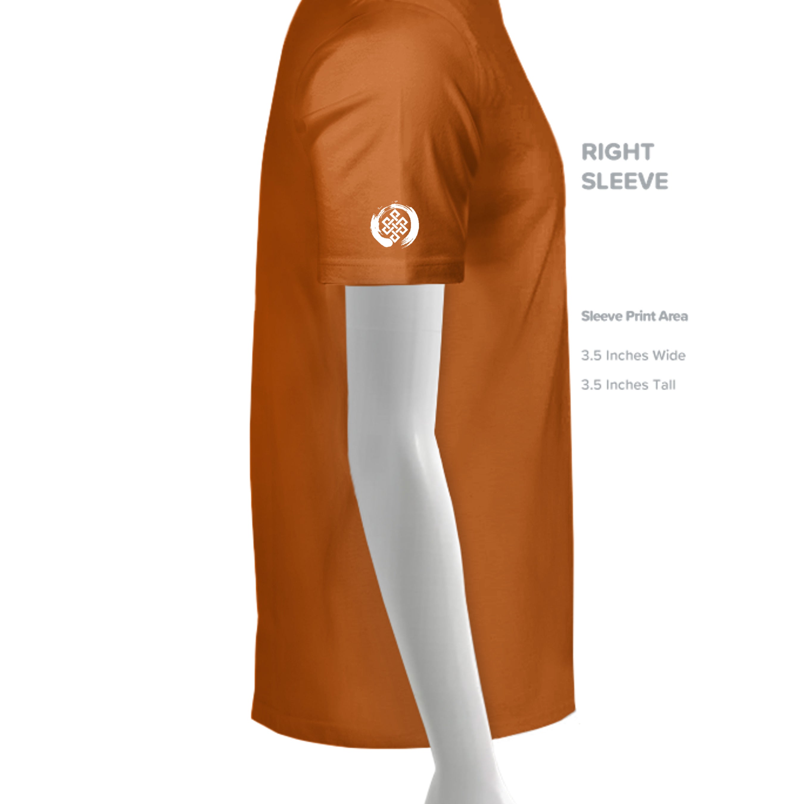 BURNT ORANGE - 3001C - SLEEVE_RIGHT
