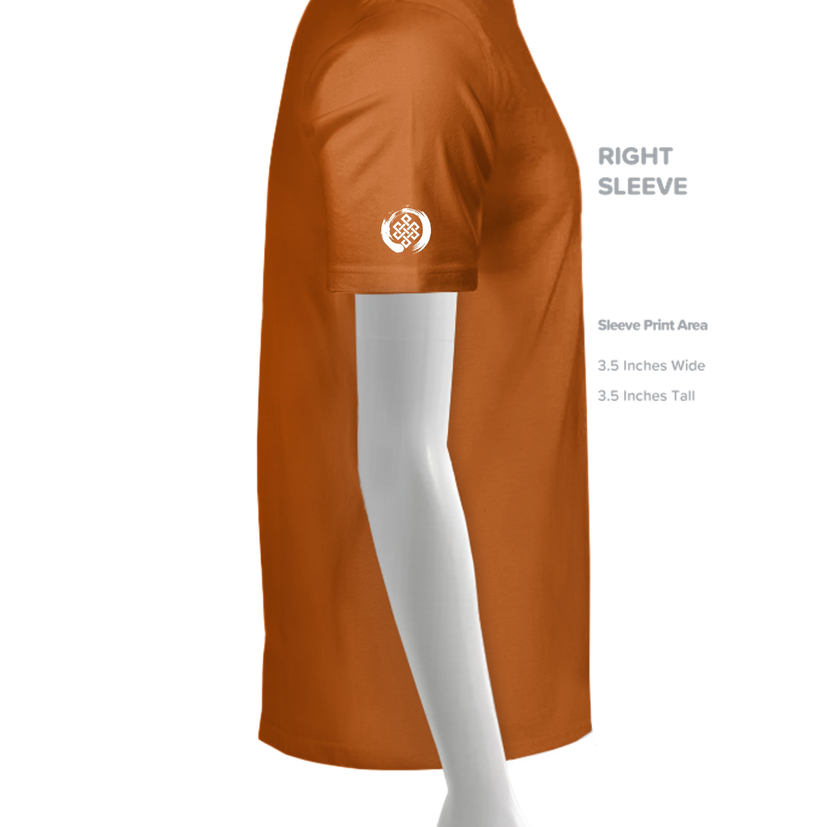 BURNT ORANGE - 3001C - SLEEVE_RIGHT